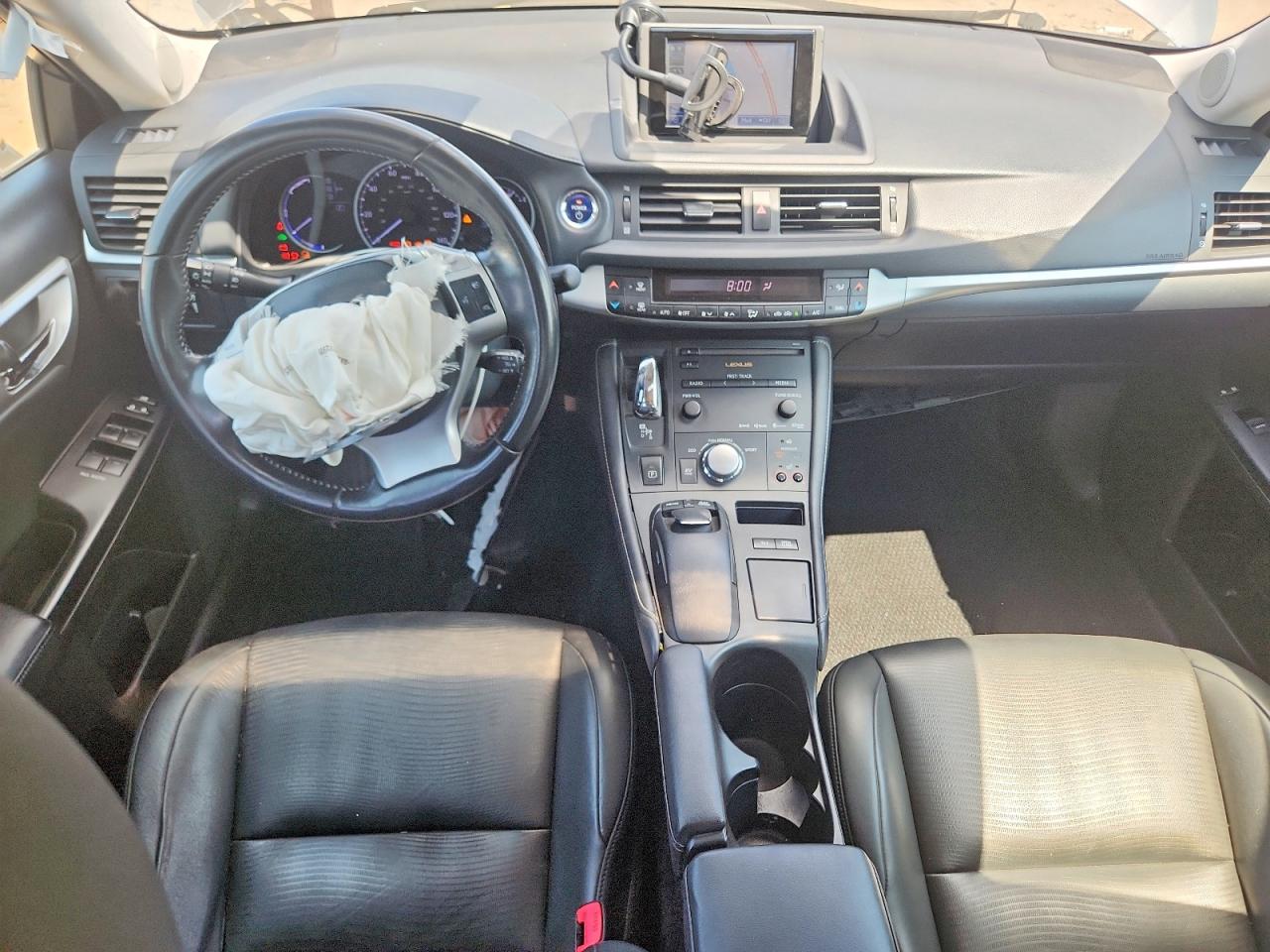 2013 Lexus Ct 200 Gray vin: JTHKD5BH4D2167659