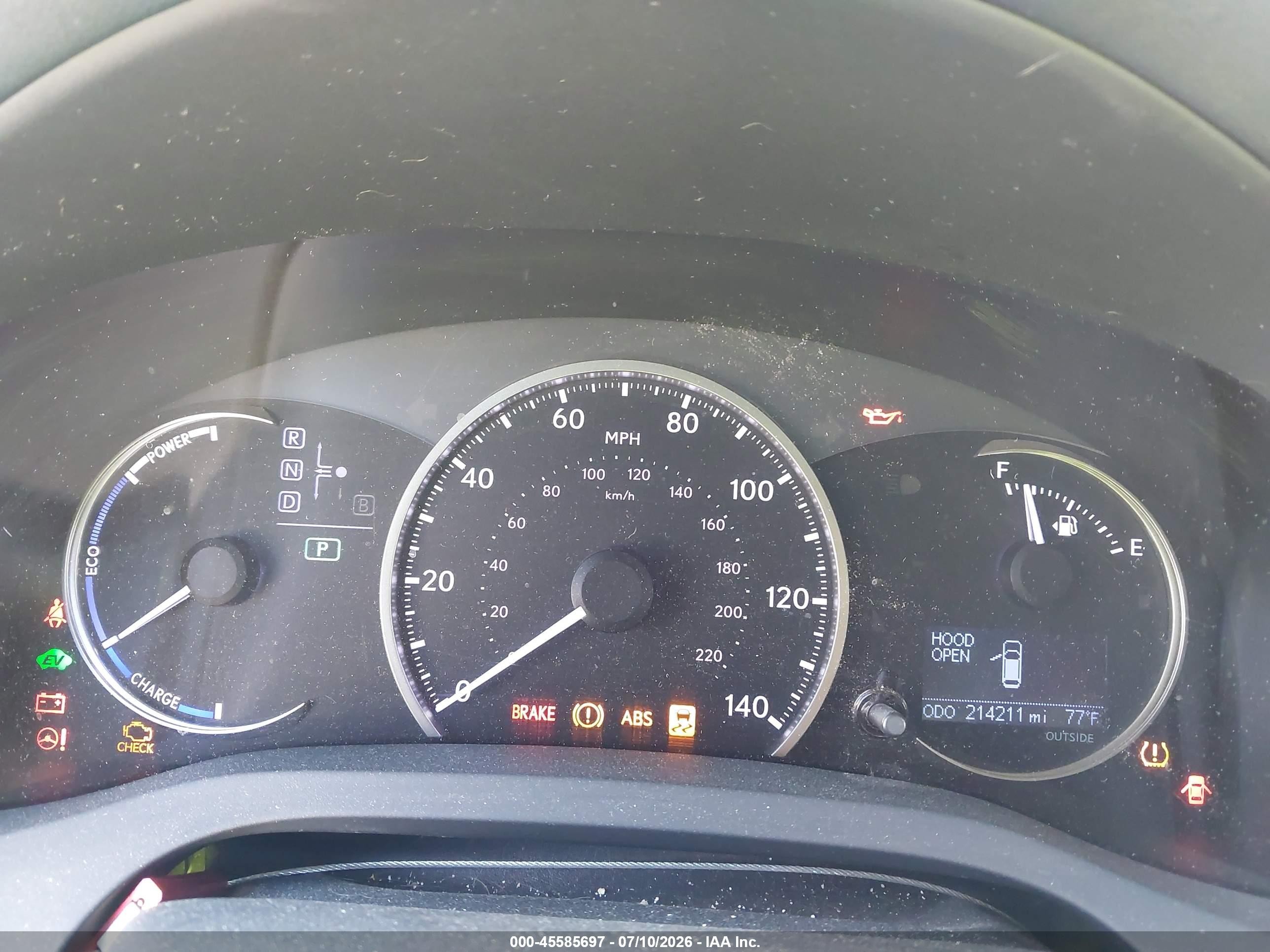 2014 Lexus Ct 200h Silver vin: JTHKD5BH4E2183779