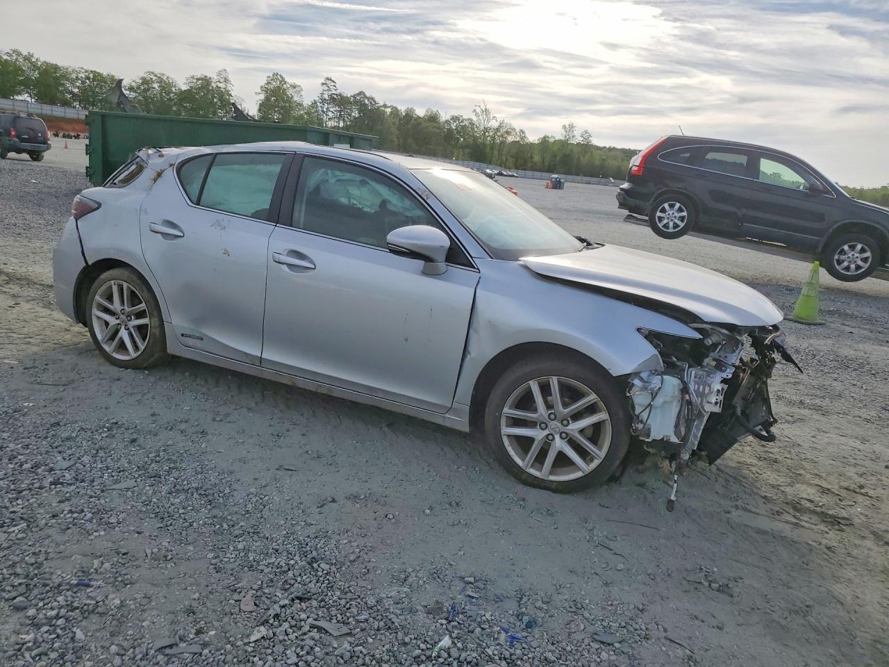 2014 Lexus Ct 200 Серебряный vin: JTHKD5BH4E2190019