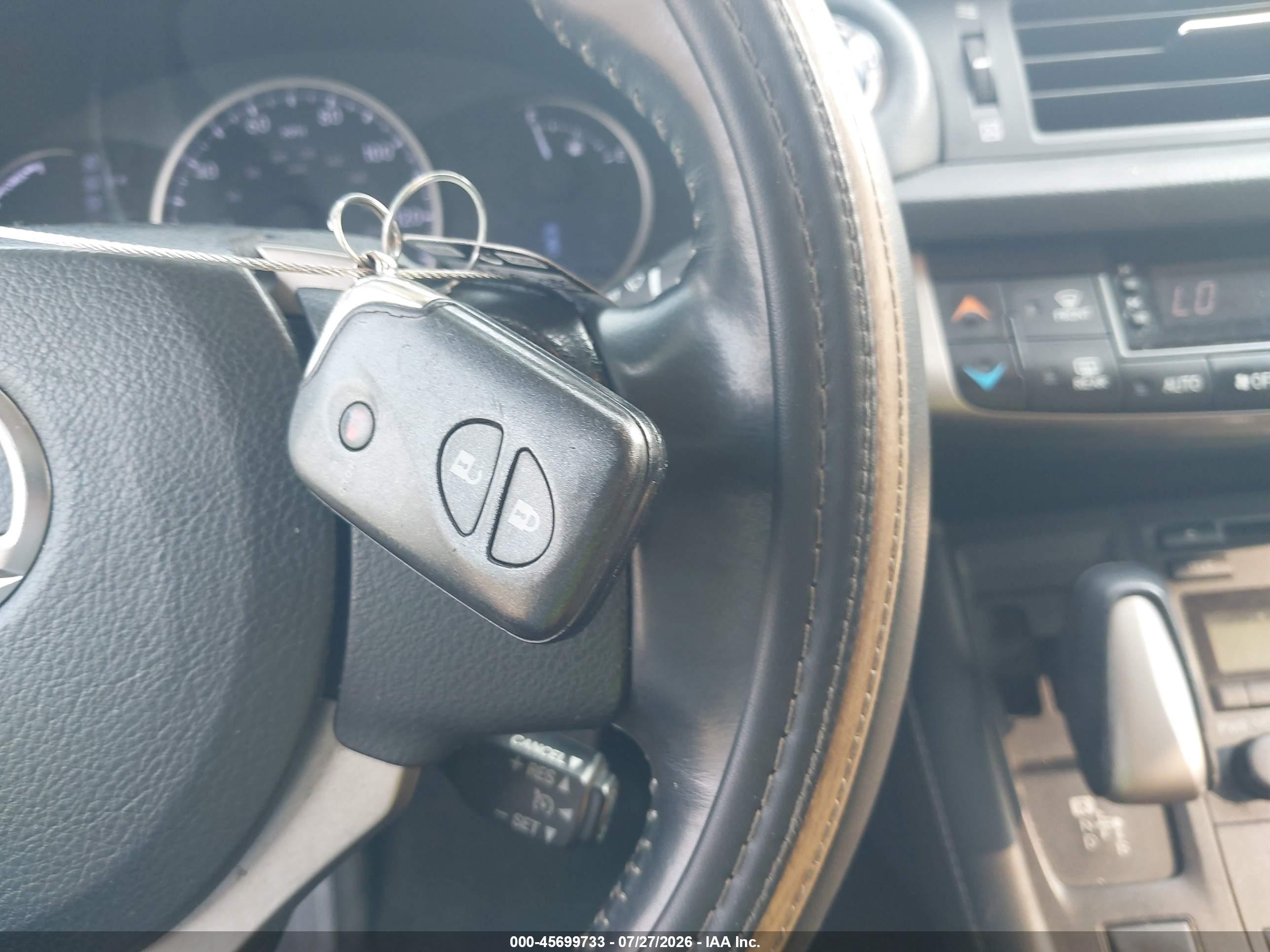 2015 Lexus Ct 200h   Black vin: JTHKD5BH4F2216989