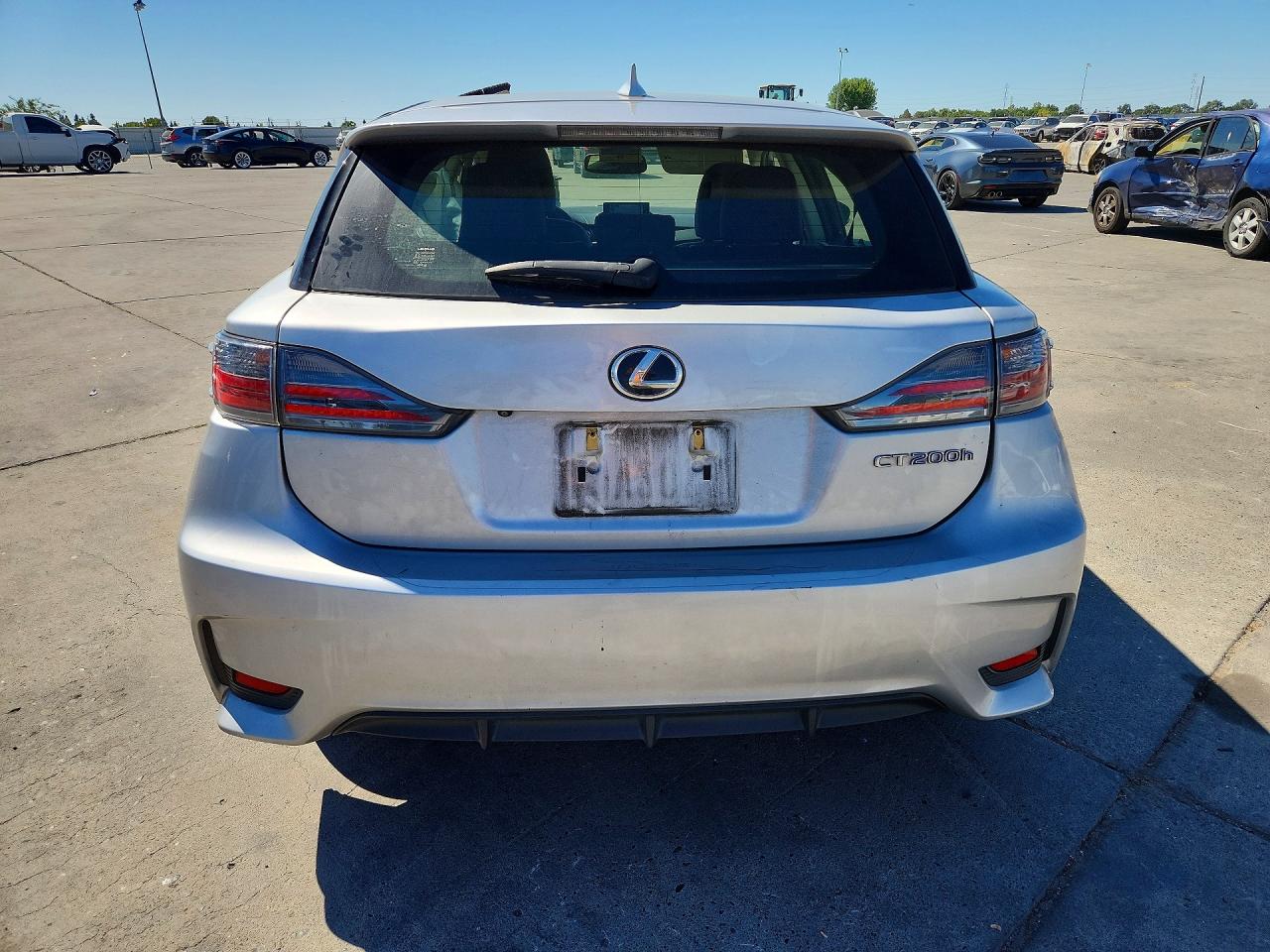 2015 Lexus Ct 200 Silver vin: JTHKD5BH4F2219701