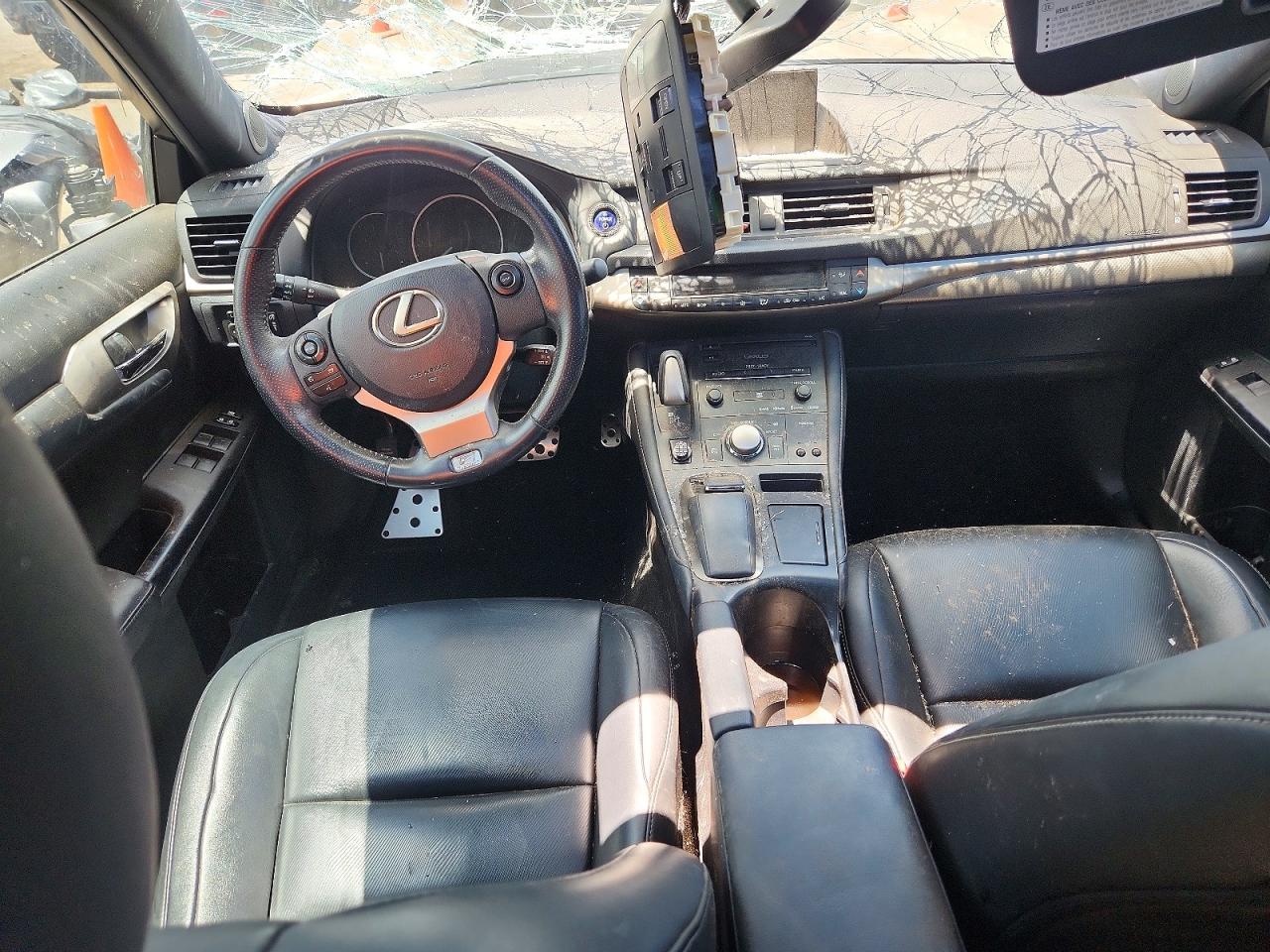 2015 Lexus Ct 200 Charcoal vin: JTHKD5BH4F2220833