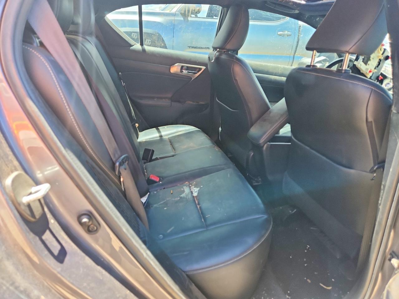 2015 Lexus Ct 200 Charcoal vin: JTHKD5BH4F2220833