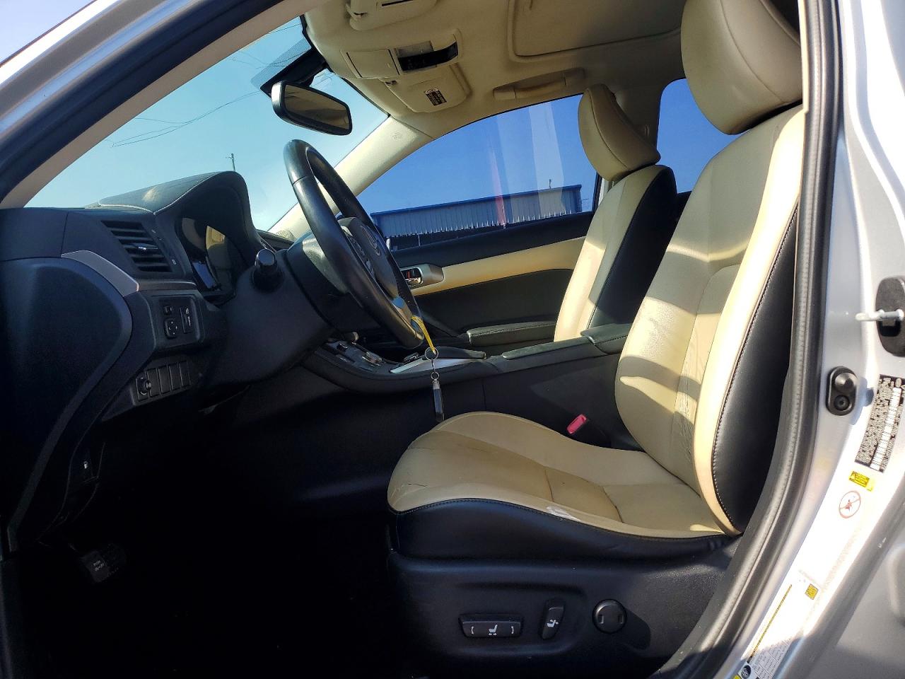 2015 Lexus Ct 200 Silver vin: JTHKD5BH4F2221920