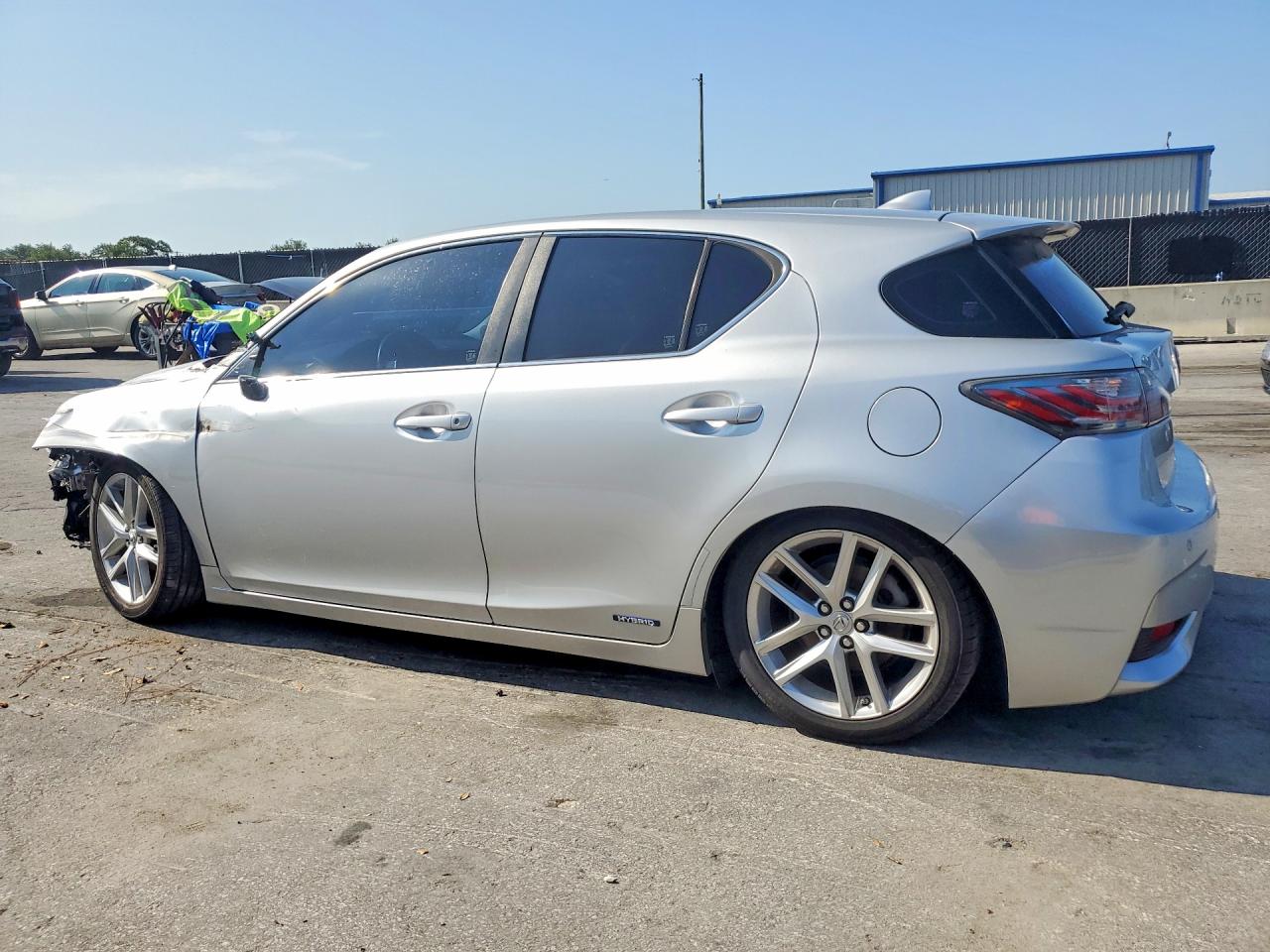 2015 Lexus Ct 200 Silver vin: JTHKD5BH4F2221920