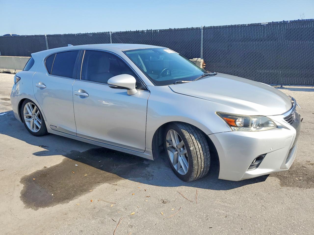 2015 Lexus Ct 200 Silver vin: JTHKD5BH4F2221920