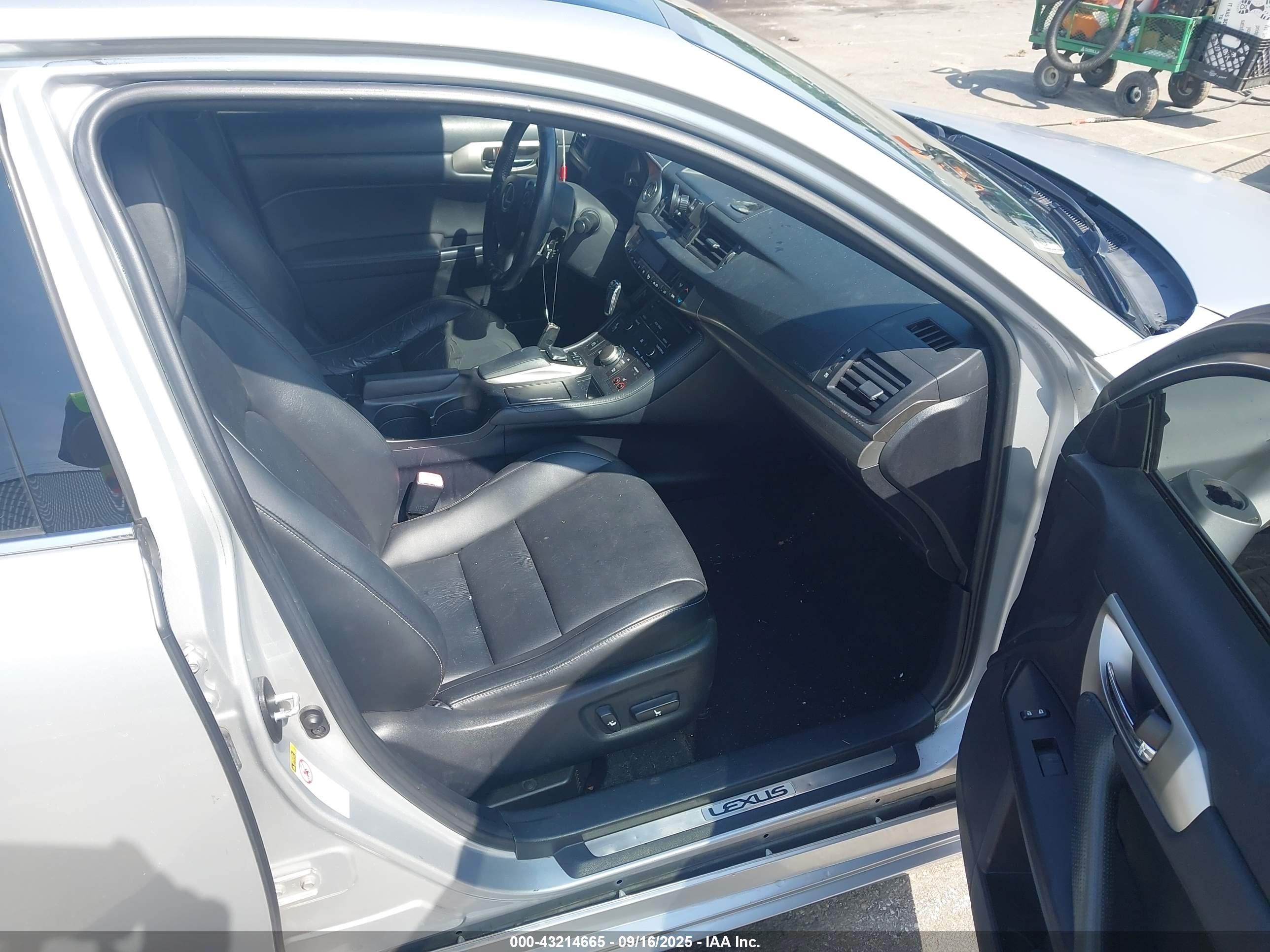 2015 Lexus Ct 200h   Silver vin: JTHKD5BH4F2223148