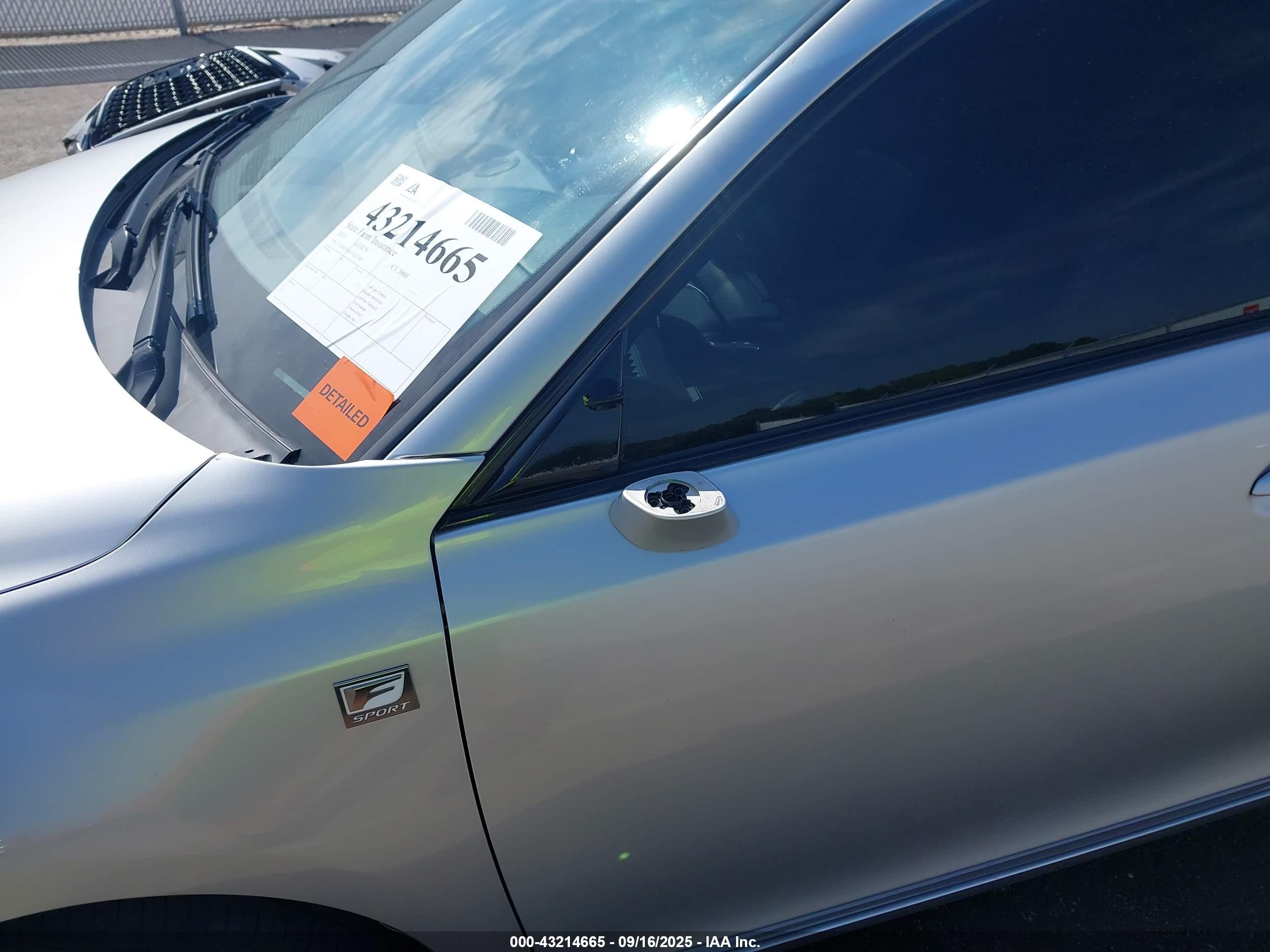 2015 Lexus Ct 200h   Silver vin: JTHKD5BH4F2223148