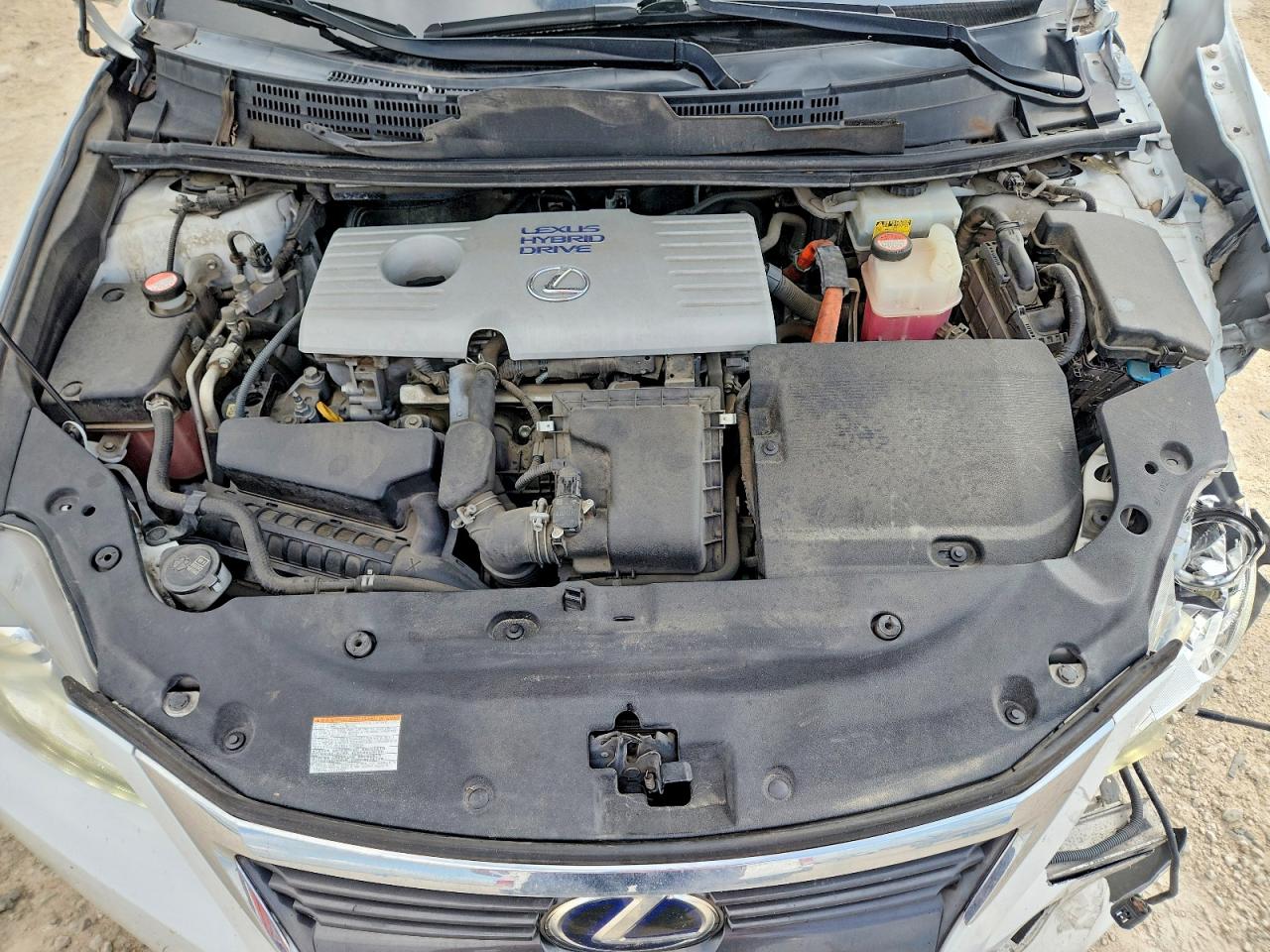 2015 Lexus Ct 200 White vin: JTHKD5BH4F2225627
