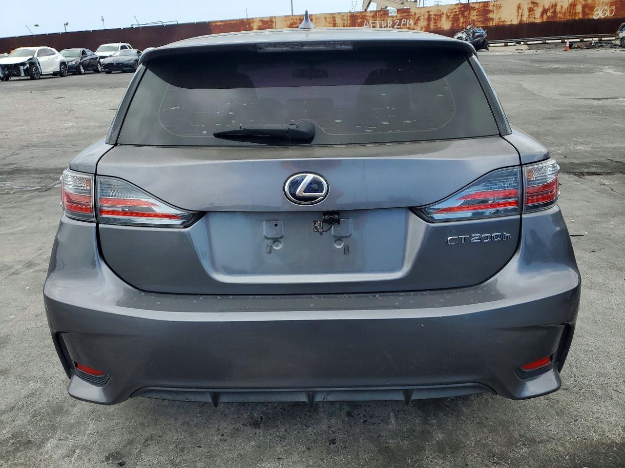 2015 Lexus Ct 200 Gray vin: JTHKD5BH4F2226440