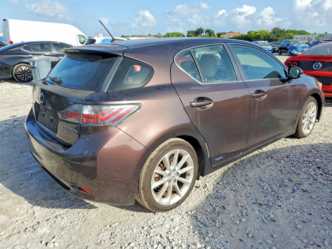 2012 Lexus Ct 200 Синий vin: JTHKD5BH5C2052115
