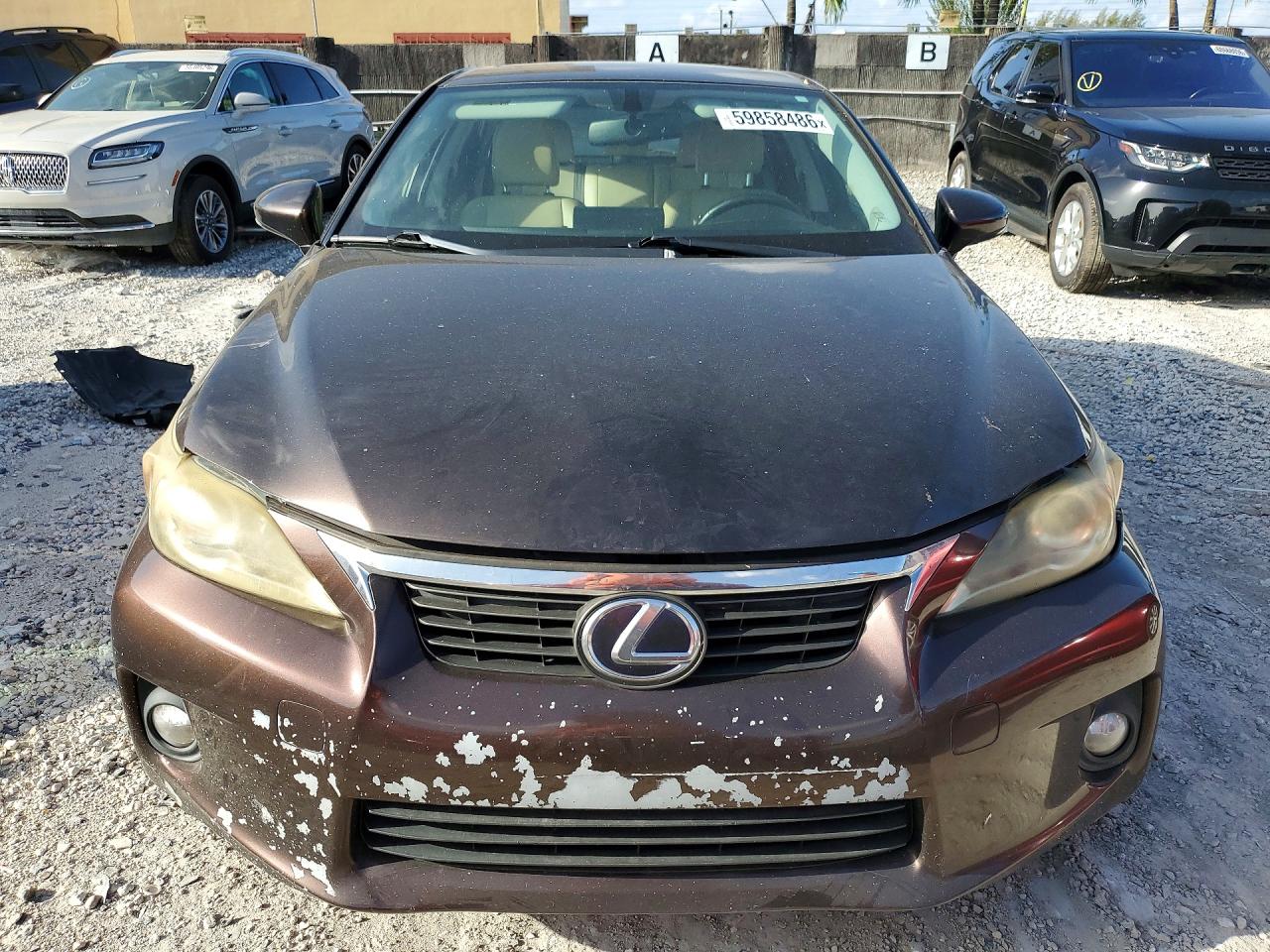 2012 Lexus Ct 200 Синий vin: JTHKD5BH5C2052115