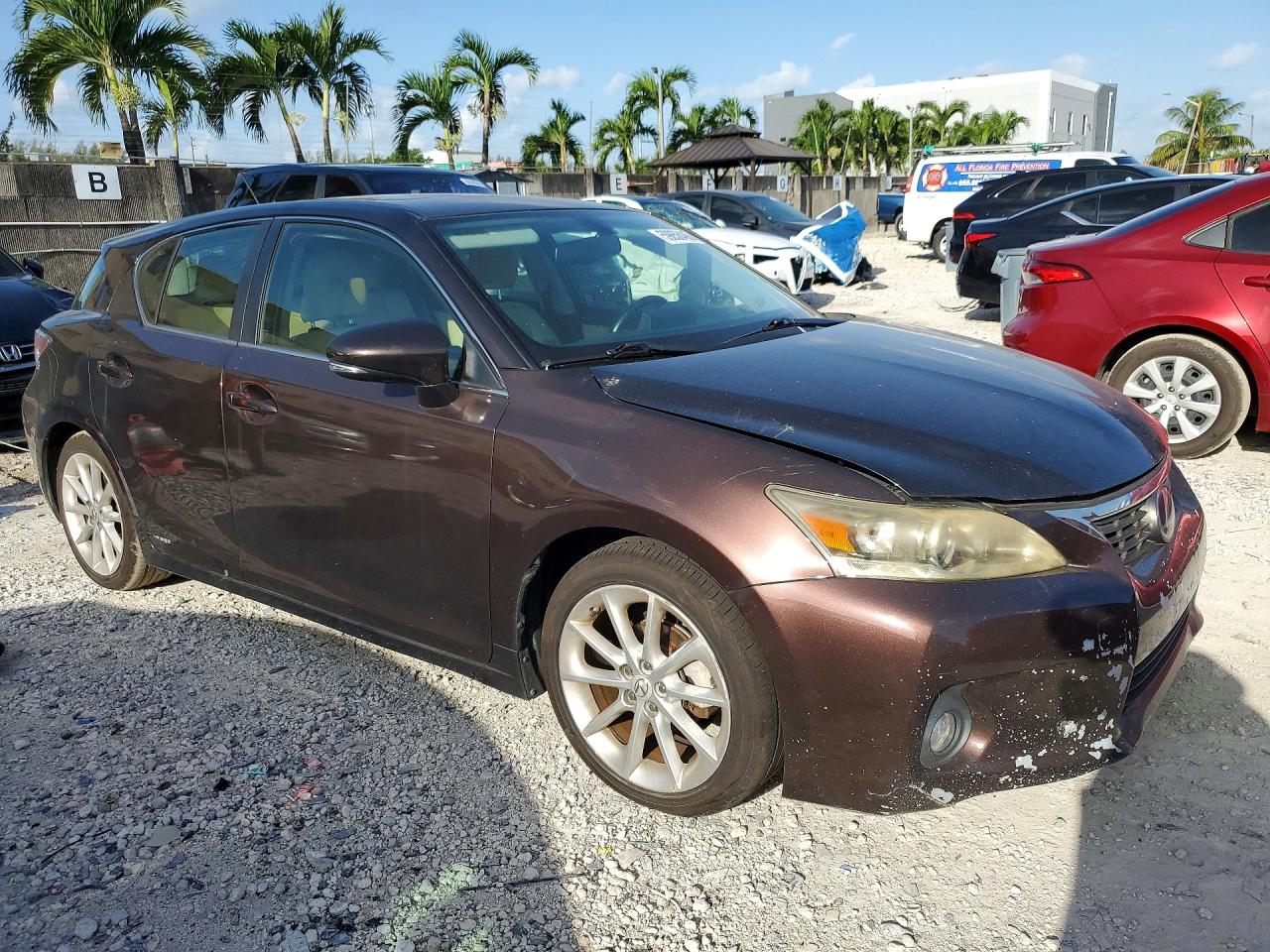 2012 Lexus Ct 200 Синий vin: JTHKD5BH5C2052115