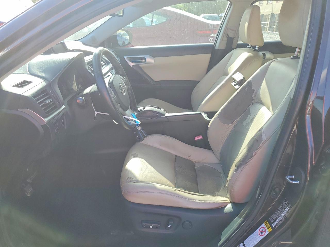 2012 Lexus Ct 200 Синий vin: JTHKD5BH5C2052115