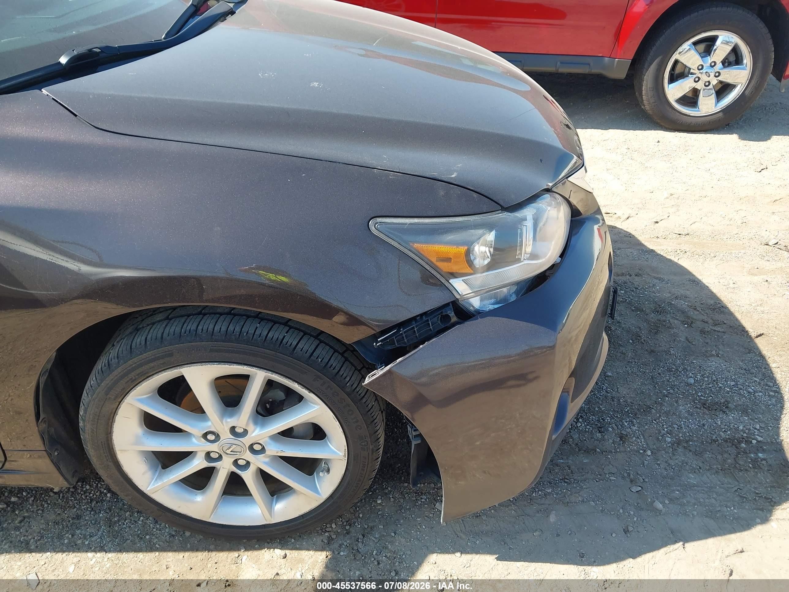 2012 Lexus Ct 200h Premium Brown vin: JTHKD5BH5C2082117