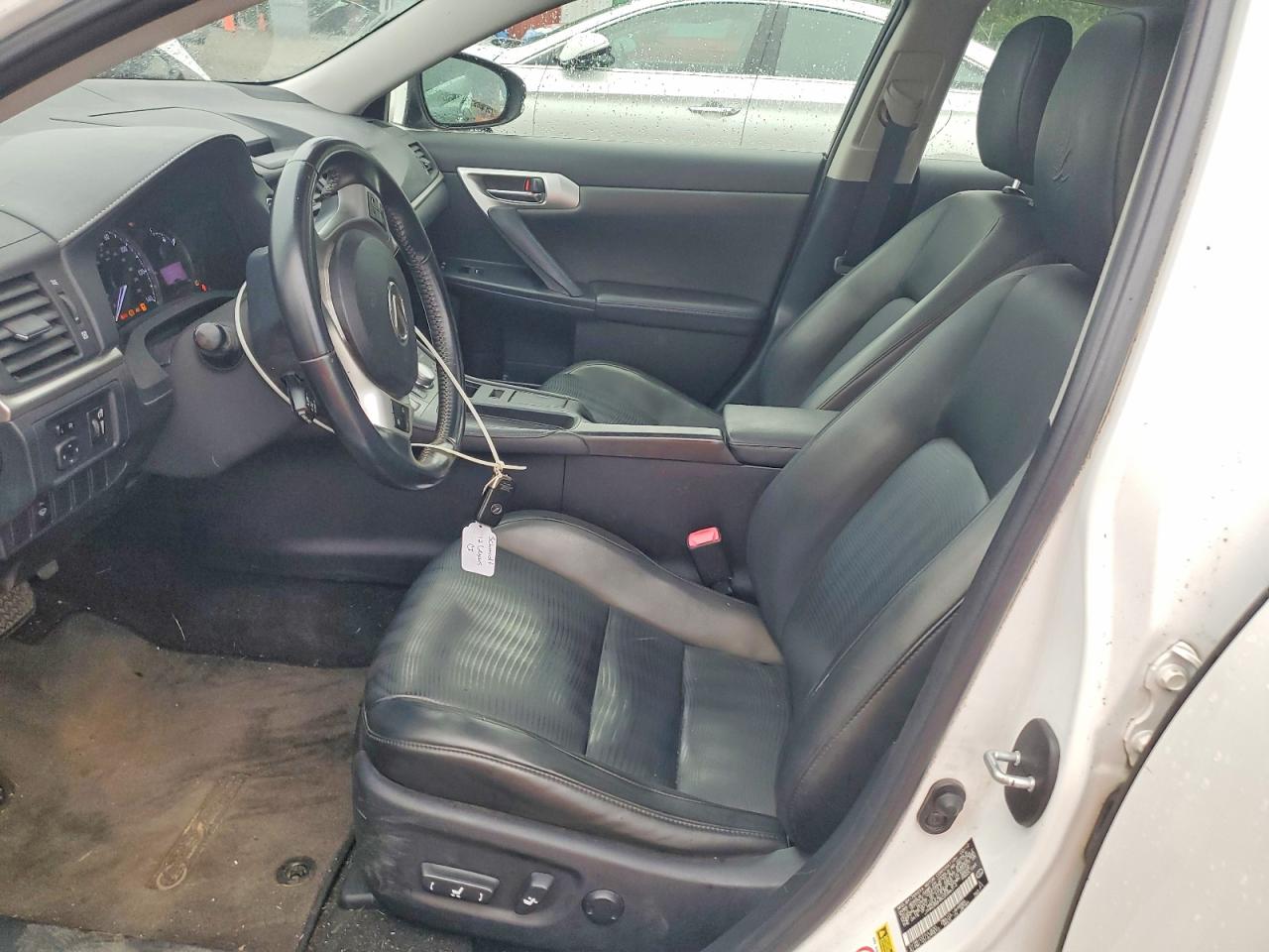 2012 Lexus Ct 200 Белый vin: JTHKD5BH5C2086314