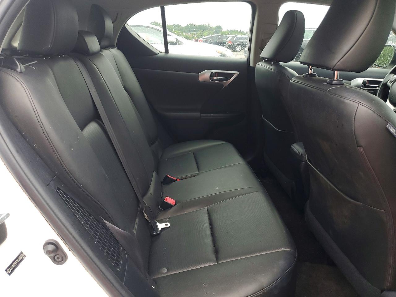 2012 Lexus Ct 200 Белый vin: JTHKD5BH5C2086314