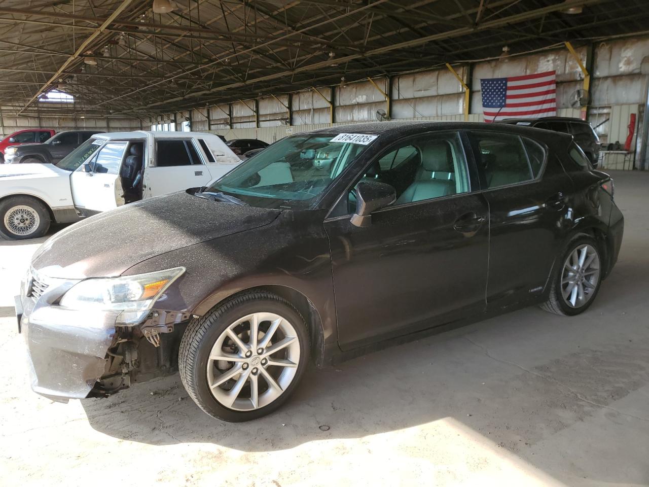 2012 Lexus Ct 200 Brown vin: JTHKD5BH5C2091061