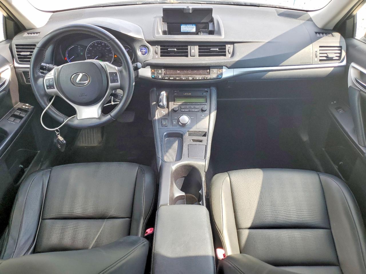 2012 Lexus Ct 200 Gray vin: JTHKD5BH5C2093649