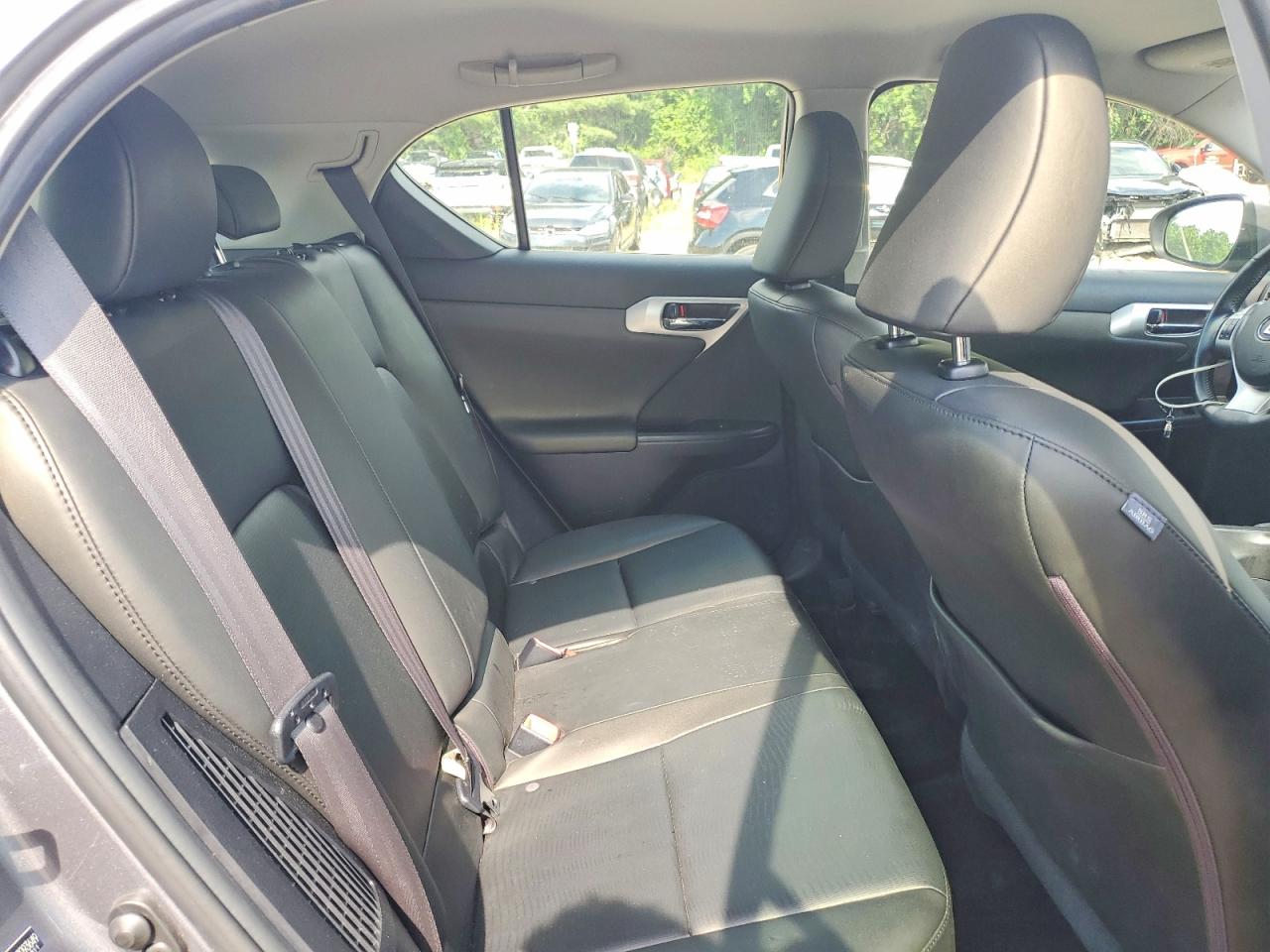2012 Lexus Ct 200 Gray vin: JTHKD5BH5C2093649