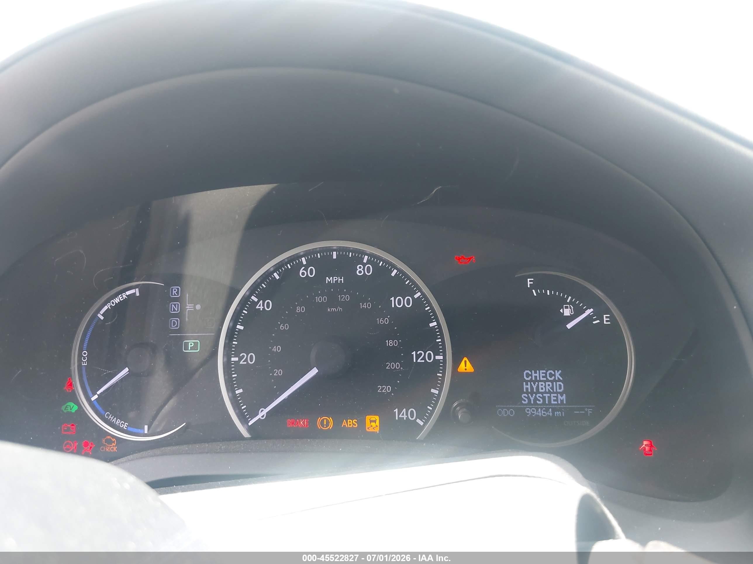 2012 Lexus Ct 200h Premium Red vin: JTHKD5BH5C2109476