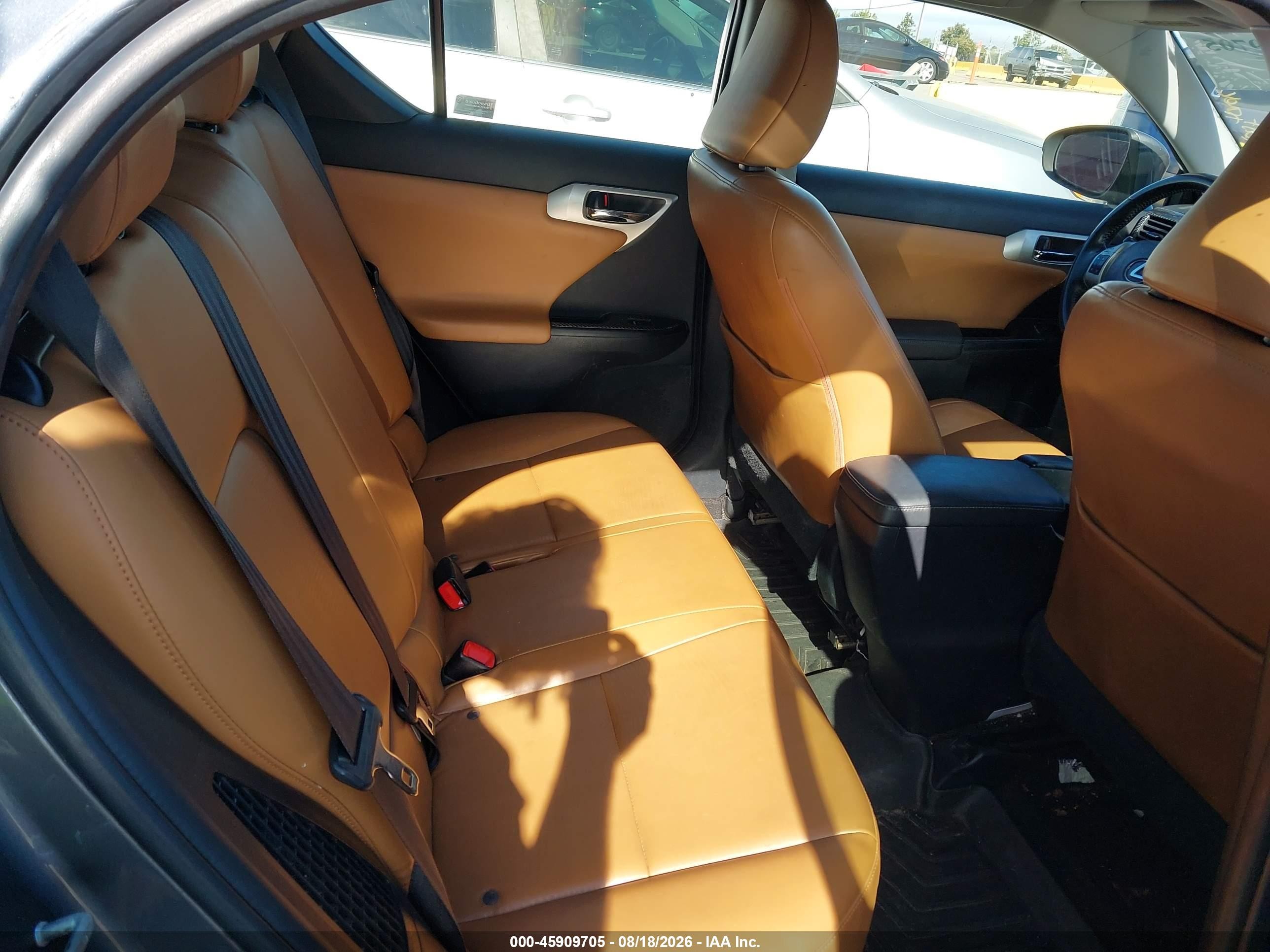2013 Lexus Ct 200h   Gray vin: JTHKD5BH5D2133276