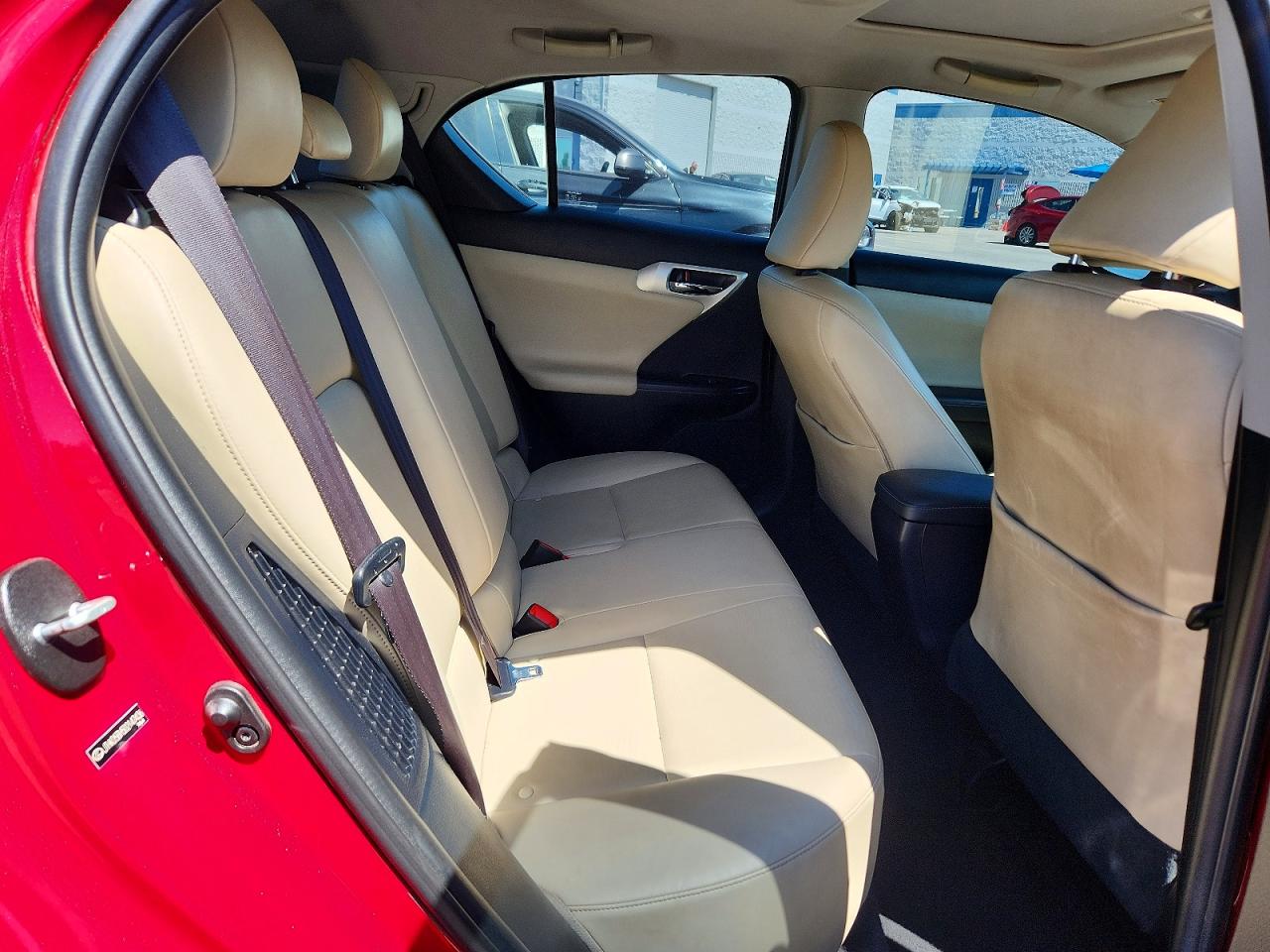 2013 Lexus Ct Красный vin: JTHKD5BH5D2147436