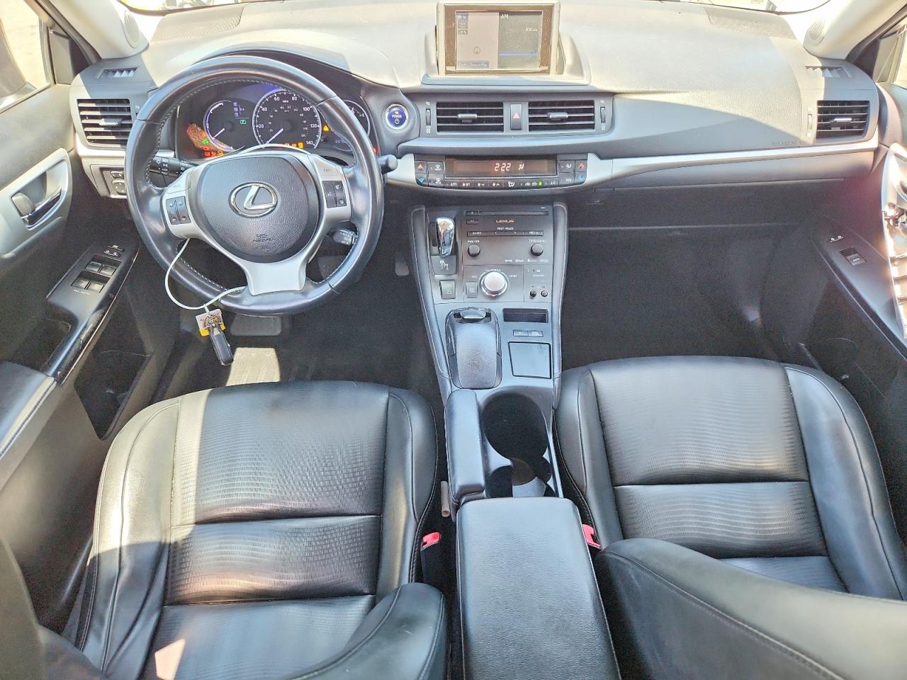 2013 Lexus Ct 200 Gray vin: JTHKD5BH5D2149588
