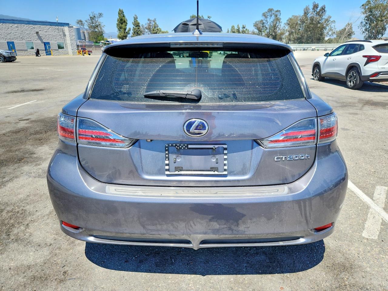 2013 Lexus Ct 200 Gray vin: JTHKD5BH5D2149588