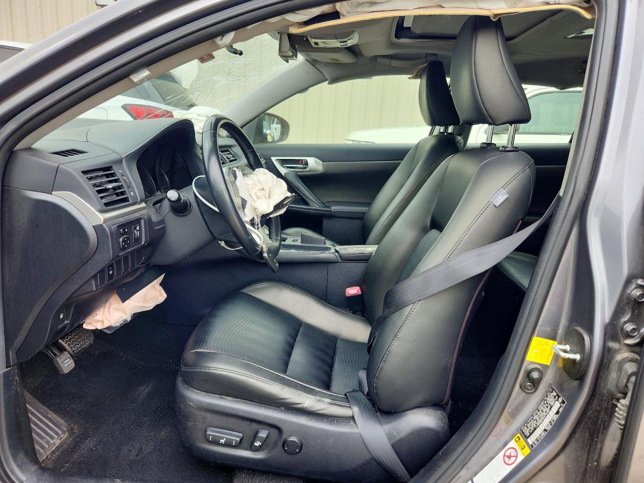 2013 Lexus Ct 200 Gray vin: JTHKD5BH5D2159327
