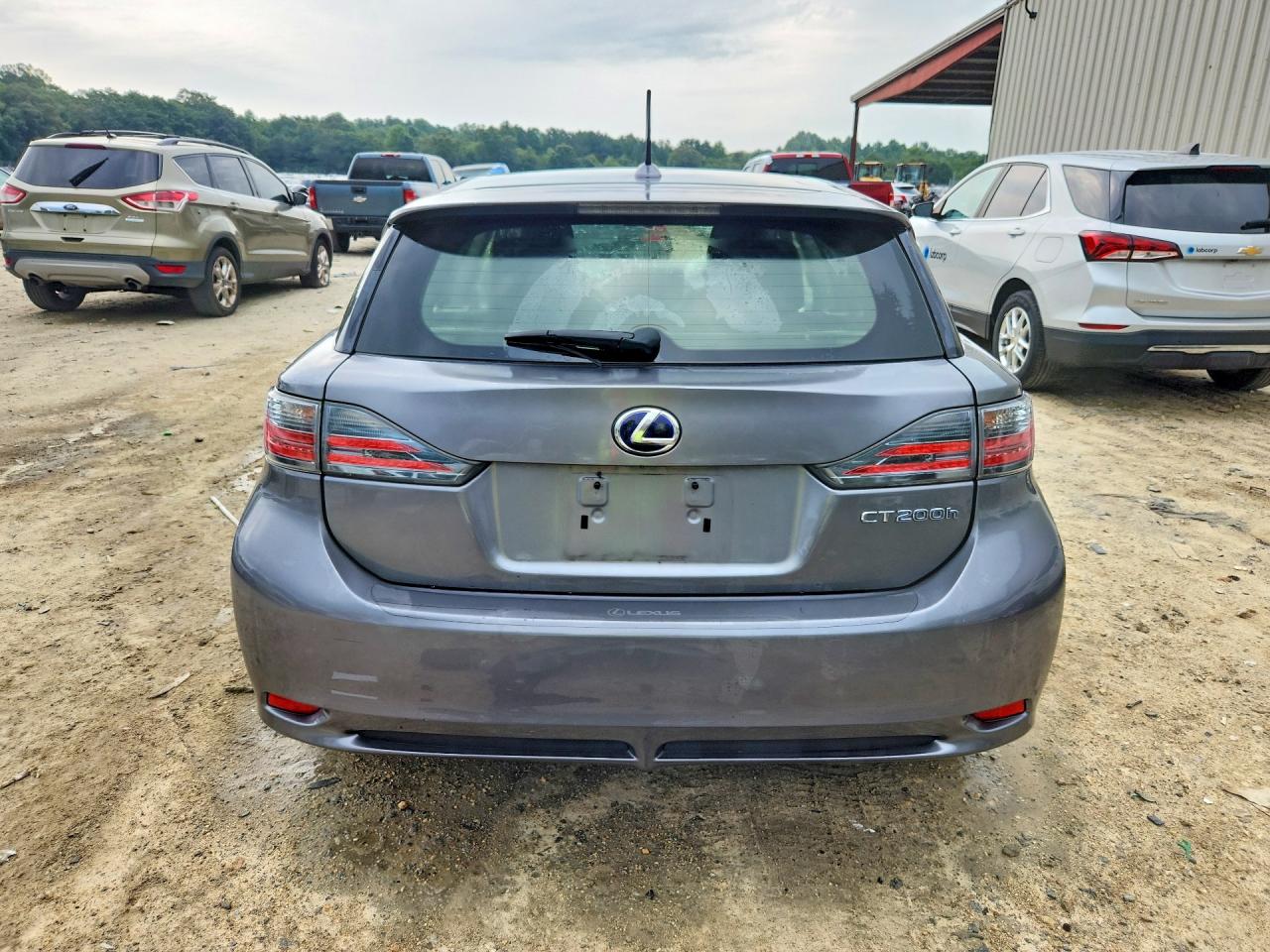 2013 Lexus Ct 200 Gray vin: JTHKD5BH5D2159327