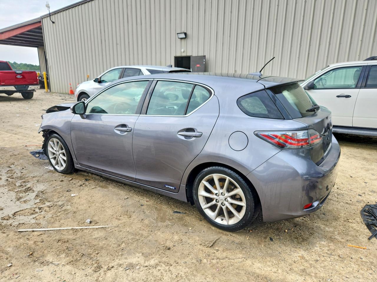 2013 Lexus Ct 200 Gray vin: JTHKD5BH5D2159327