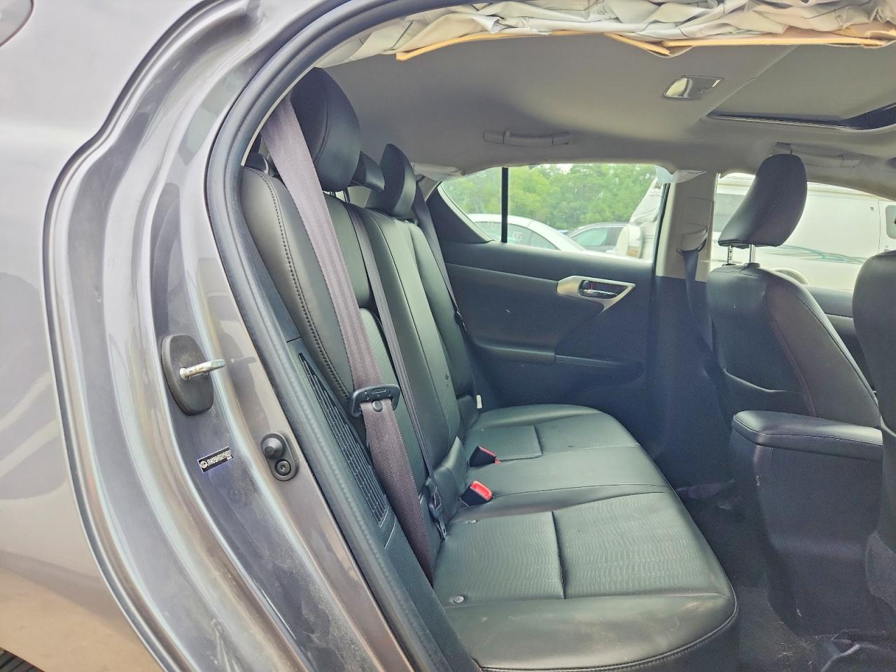 2013 Lexus Ct 200 Gray vin: JTHKD5BH5D2159327