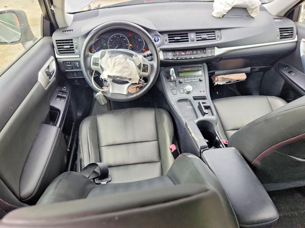 2013 Lexus Ct 200 Gray vin: JTHKD5BH5D2159327