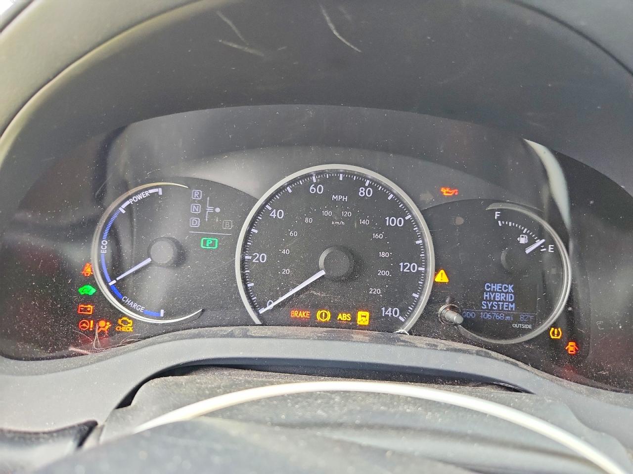 2013 Lexus Ct 200 Gray vin: JTHKD5BH5D2159327