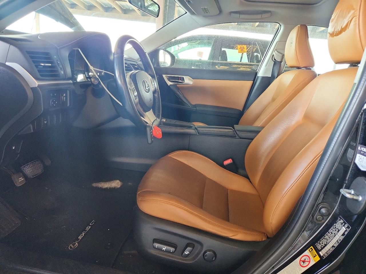 2013 Lexus Ct 200 Black vin: JTHKD5BH5D2171624
