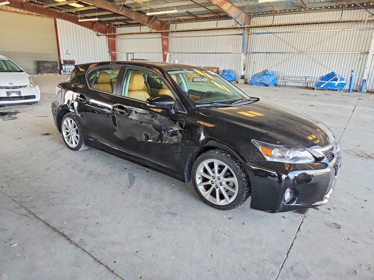 2013 Lexus Ct 200 Black vin: JTHKD5BH5D2171624
