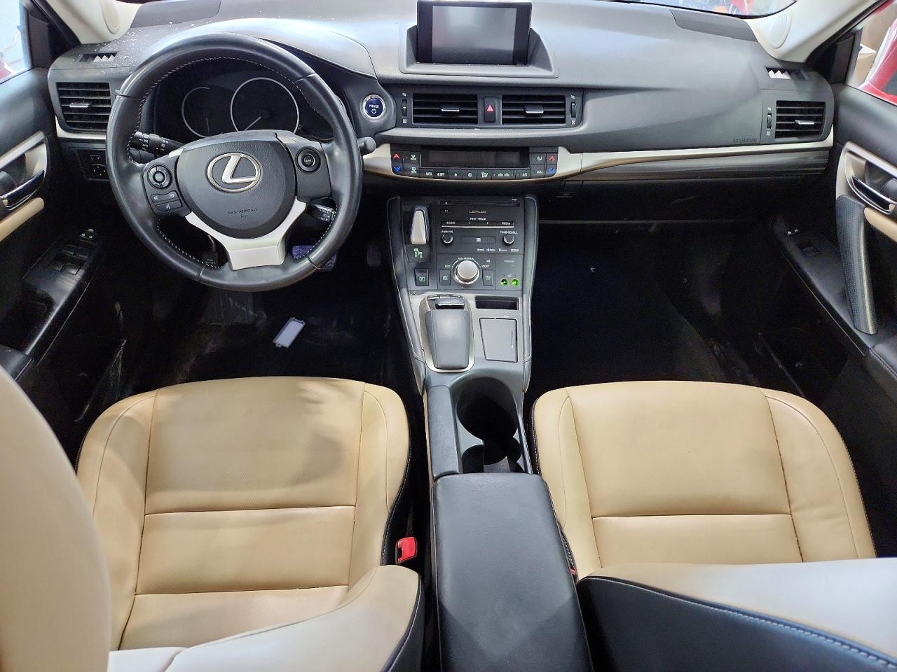 2014 Lexus Ct 200 Red vin: JTHKD5BH5E2178543