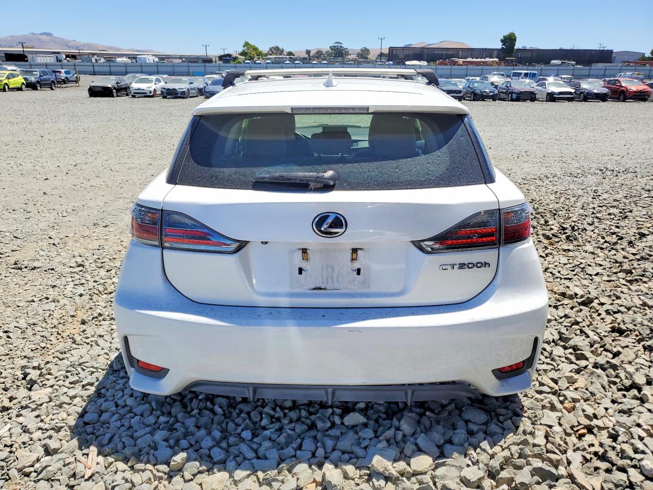 2014 Lexus Ct 200 White vin: JTHKD5BH5E2178946