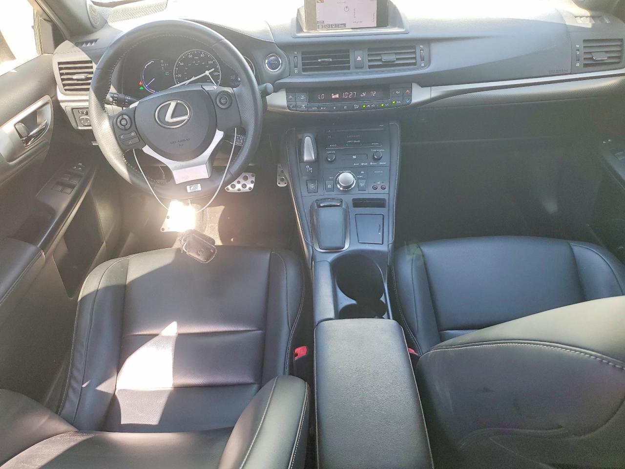 2014 Lexus Ct 200 White vin: JTHKD5BH5E2199540