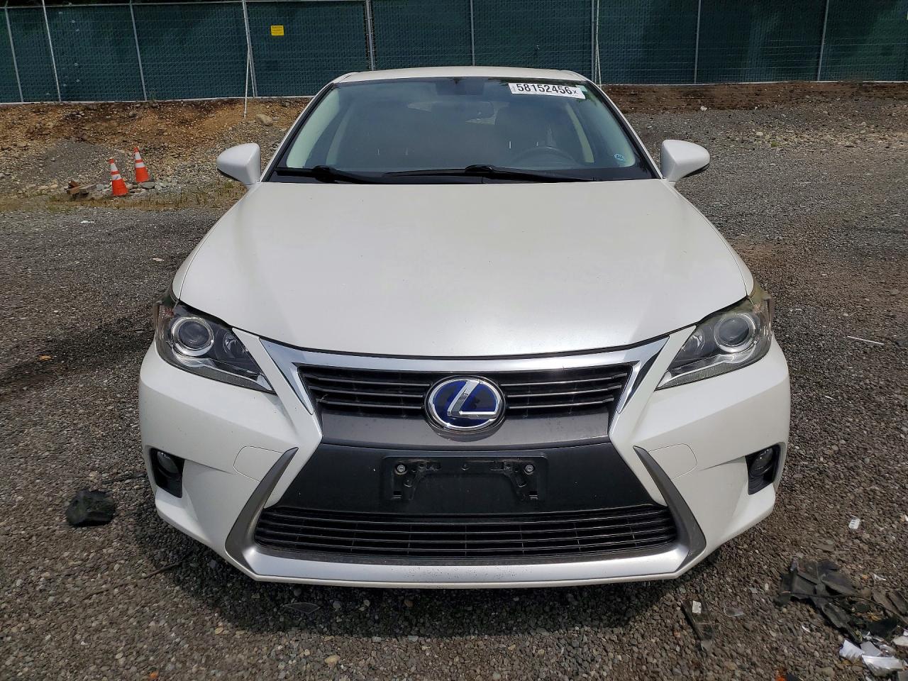 2015 Lexus Ct 200 Белый vin: JTHKD5BH5F2216208
