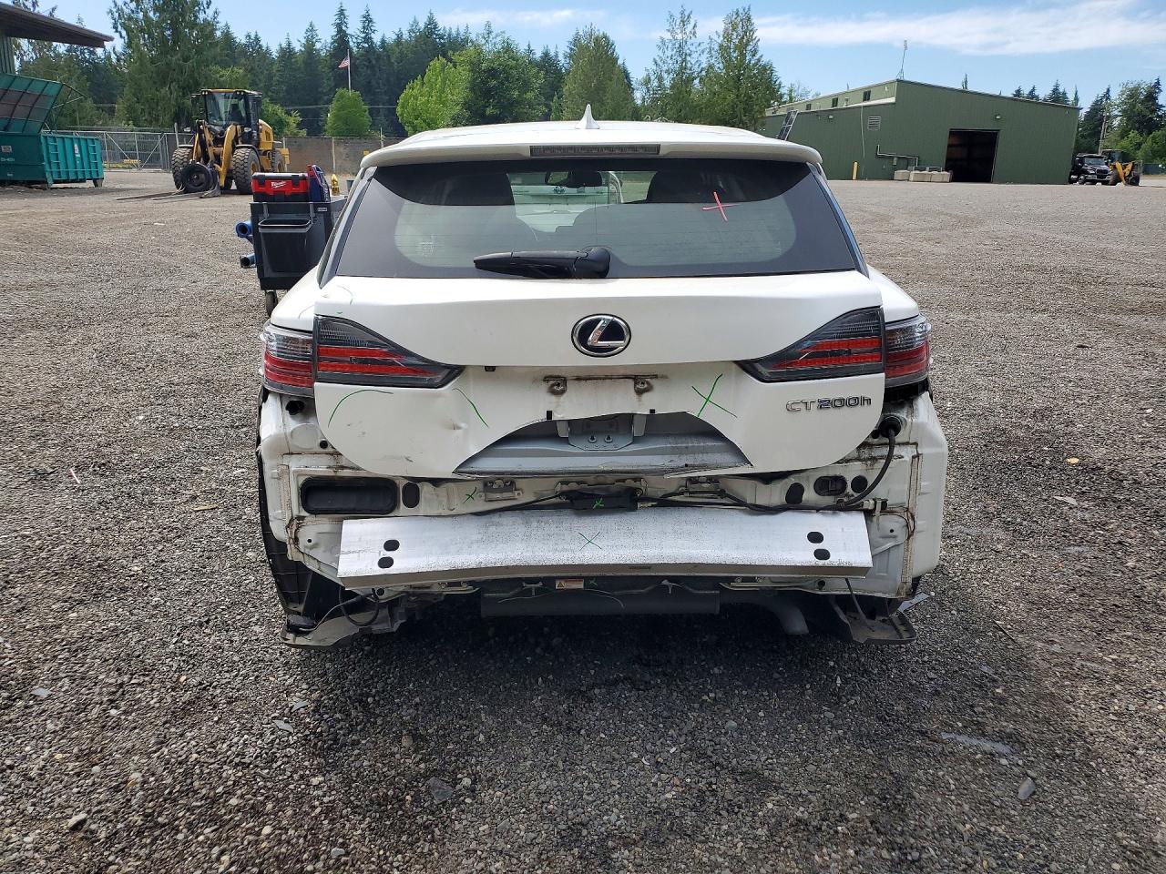 2015 Lexus Ct 200 Белый vin: JTHKD5BH5F2216208