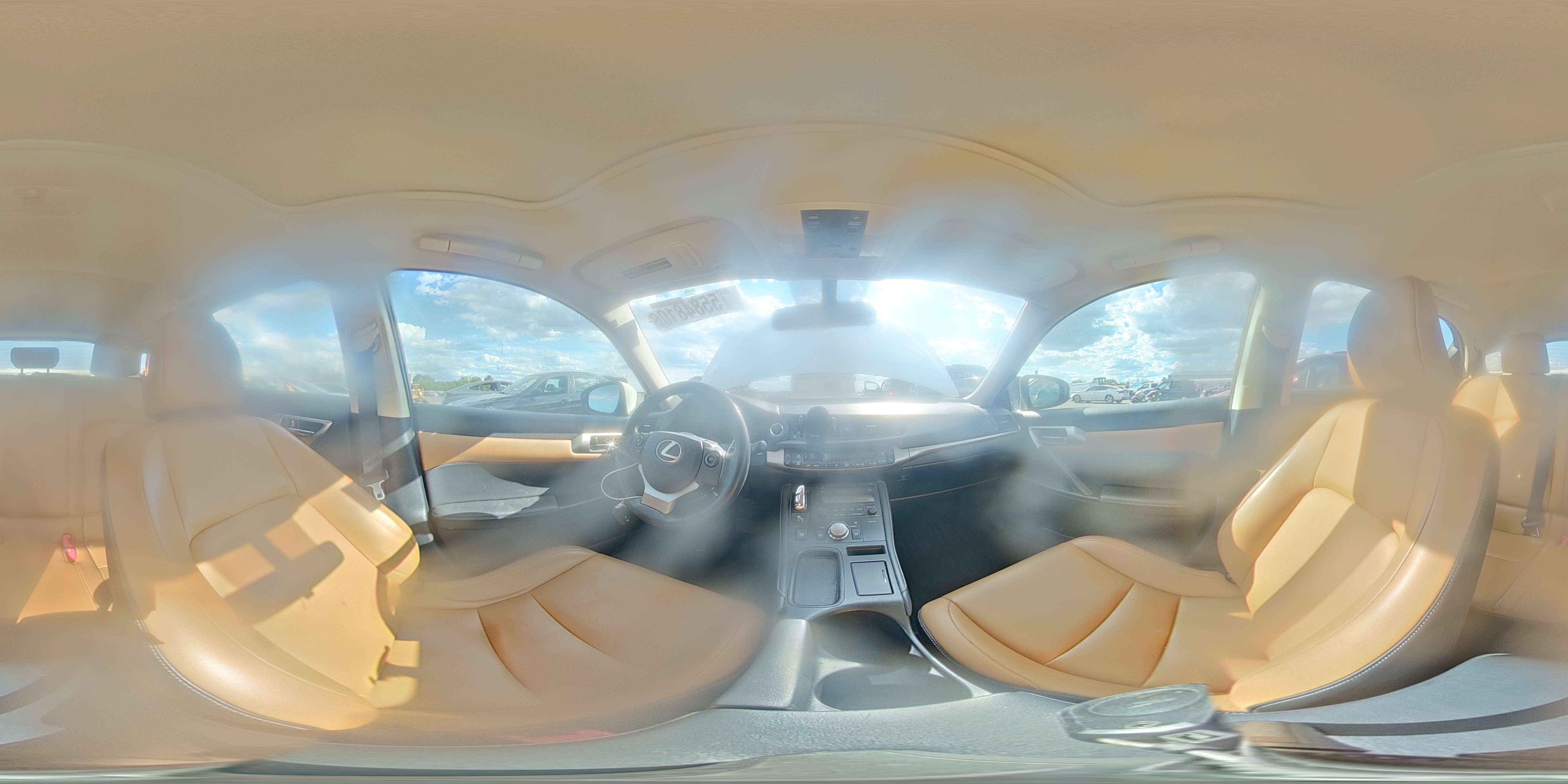 2015 Lexus Ct 200 White vin: JTHKD5BH5F2217262