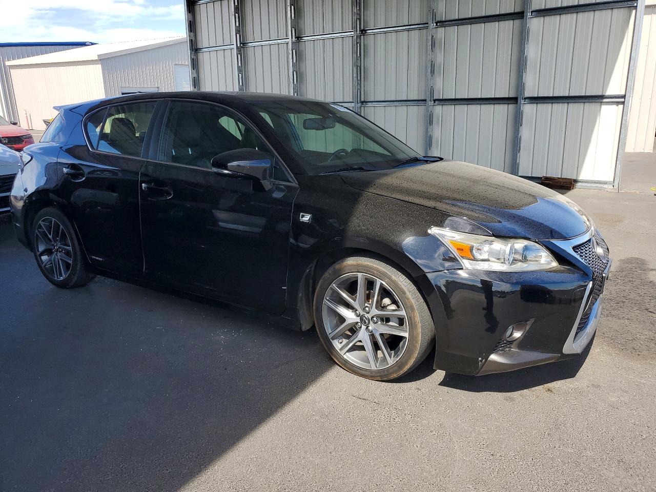 2015 Lexus Ct 200 Black vin: JTHKD5BH5F2223529