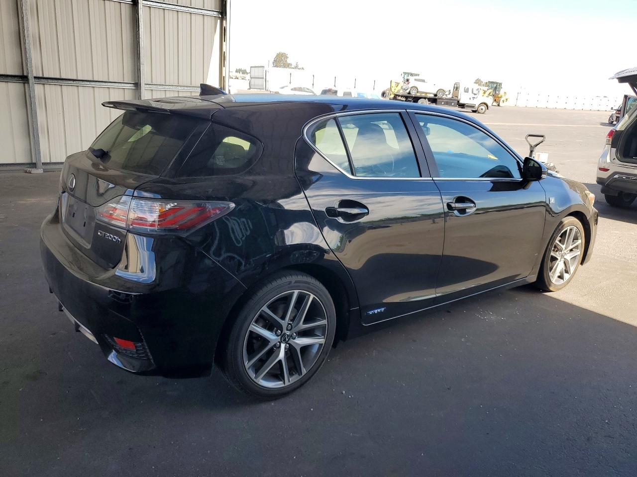 2015 Lexus Ct 200 Black vin: JTHKD5BH5F2223529