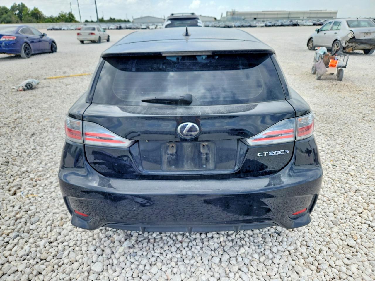 2015 Lexus Ct 200 Black vin: JTHKD5BH5F2224311
