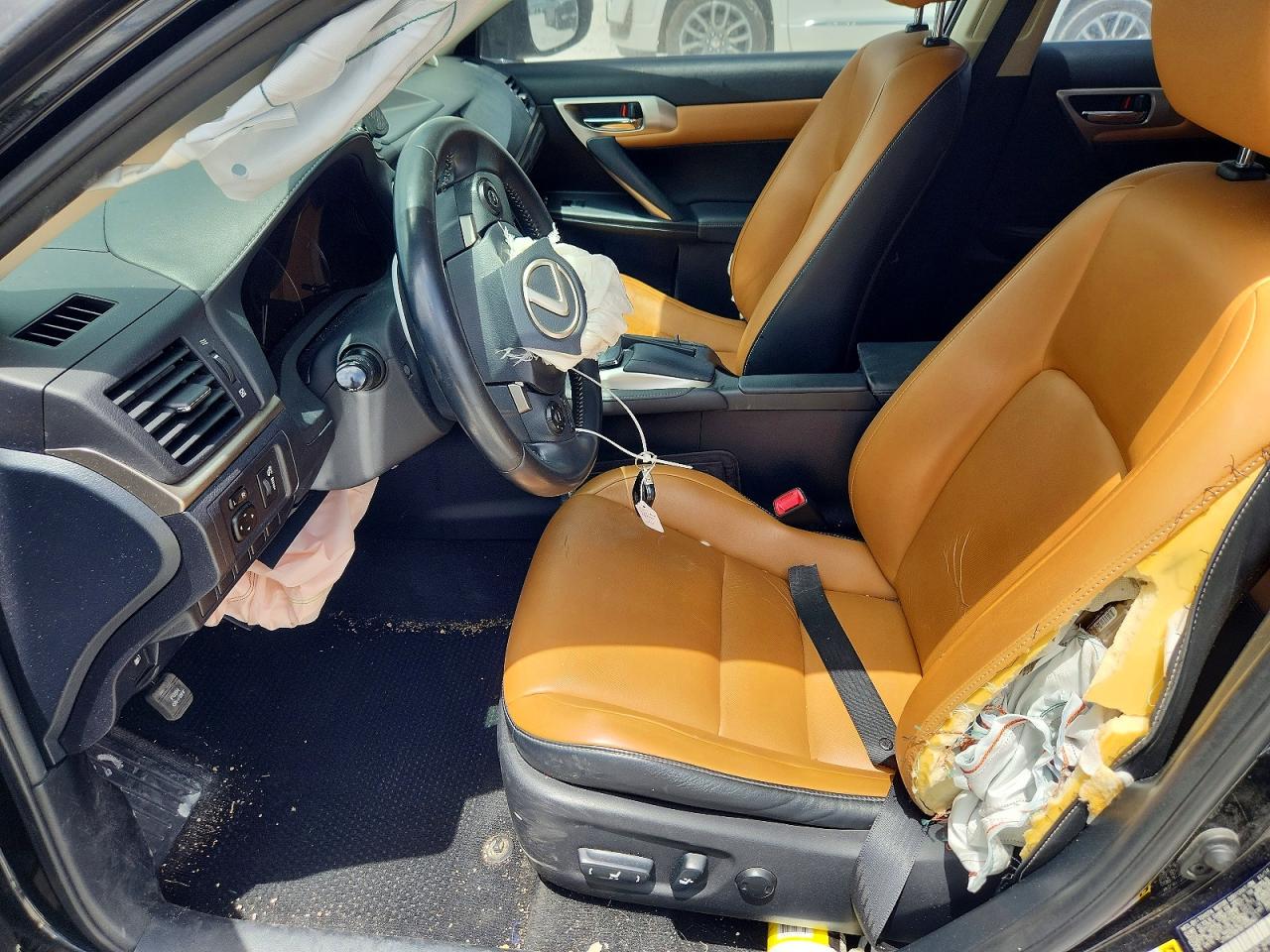 2015 Lexus Ct 200 Black vin: JTHKD5BH5F2224311