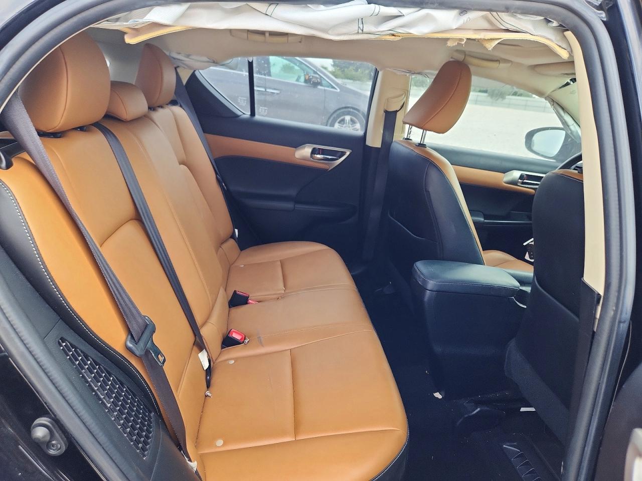 2015 Lexus Ct 200 Black vin: JTHKD5BH5F2224311