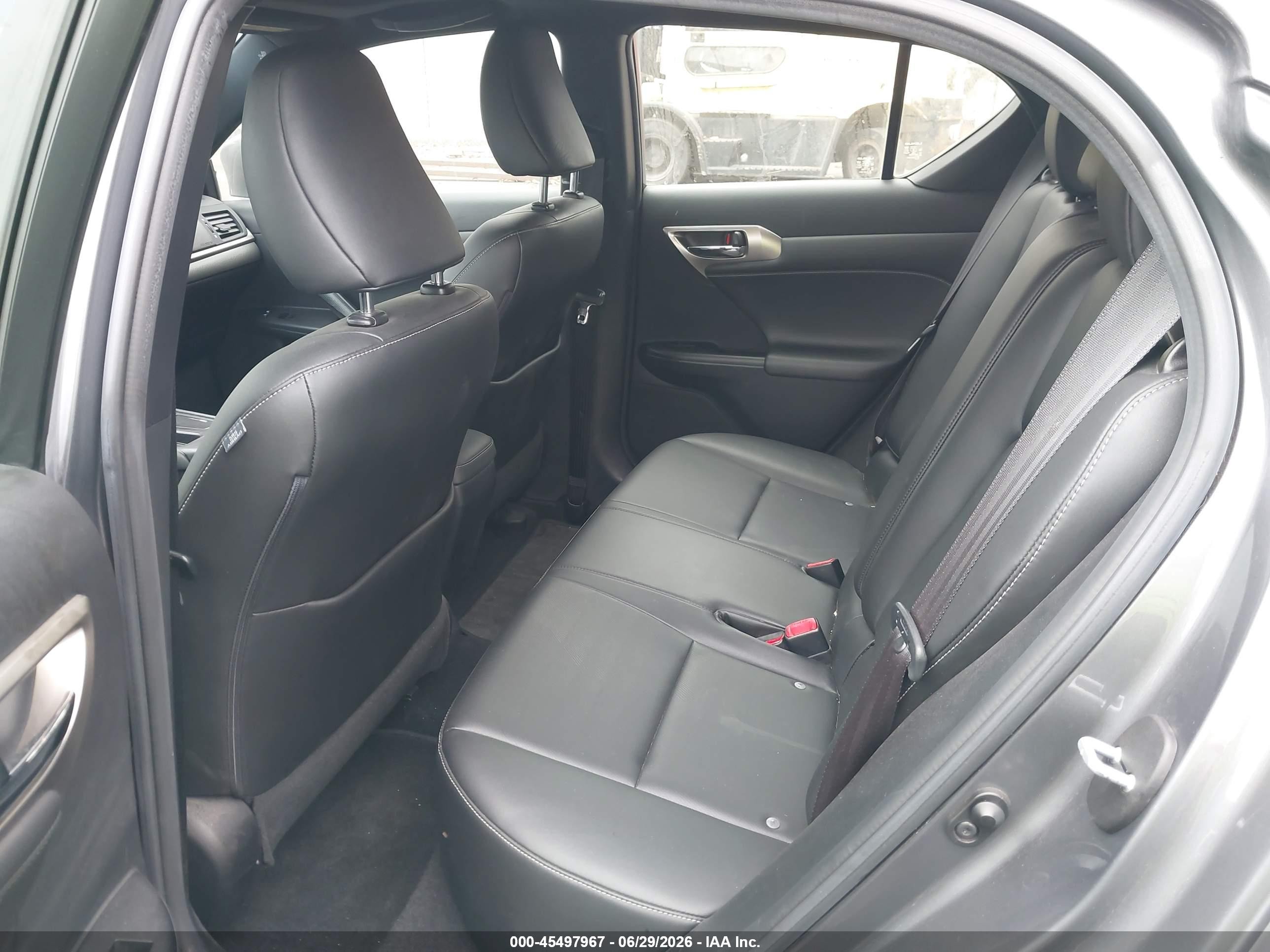 2015 Lexus Ct 200h   Gray vin: JTHKD5BH5F2224552