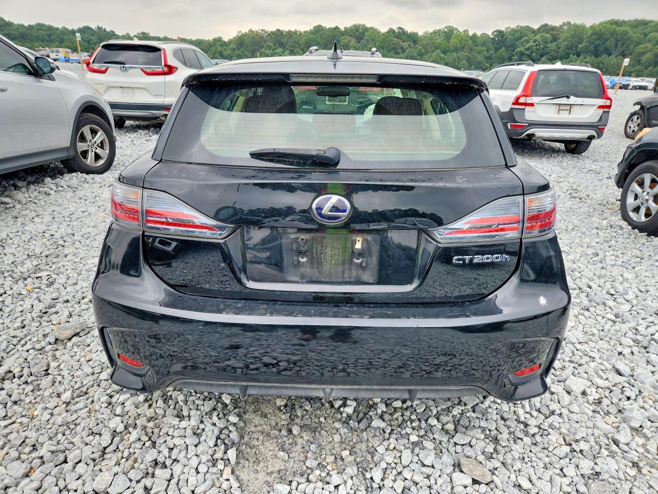 2015 Lexus Ct 200 Black vin: JTHKD5BH5F2249032
